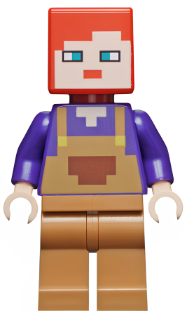 Минифигурка Lego Minecraft Farmhand min099